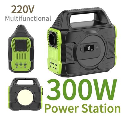 Płyn kryształowy wyświetlacz akumulator litowy 300W przenośny magazyn energii