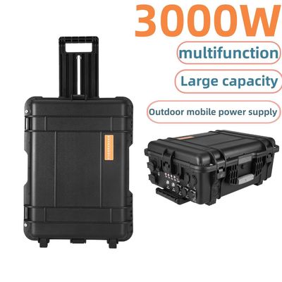 3000W LiFePO4 Bateria Przenośna Elektrownia 2024 Cena Bateria Wymienna Może Nie