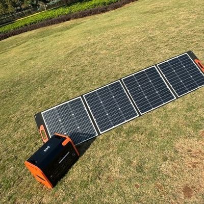 600W przenośna elektrownia LiFePO4 2048wh 2200W AT22 Generator słoneczny do pracy zdalnej