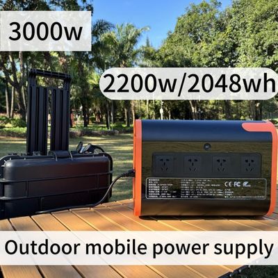 Dostosowywalny 2200W System energii z akumulatora LiFePO4 do obozowania na zewnątrz