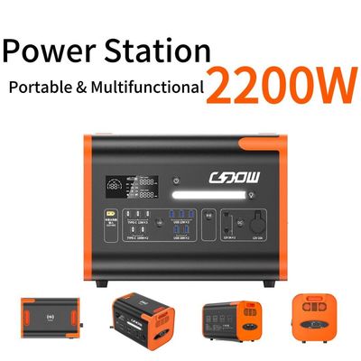 Czas ładowania 90 minut 2200W Wysokiej mocy Generator słoneczny dla mobilnej elektrowni