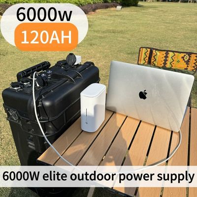 6000W 120ah Wysokiej mocy Generator słoneczny Emergency Standby Power Station z 1
