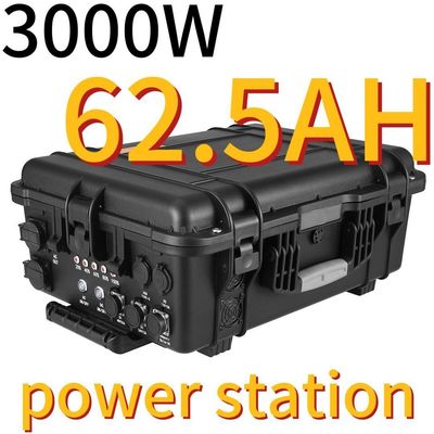 3000W62.5ah Elektrownia awaryjna na zewnątrz Przenośna Elektrownia dla rynków w Azji Wschodniej