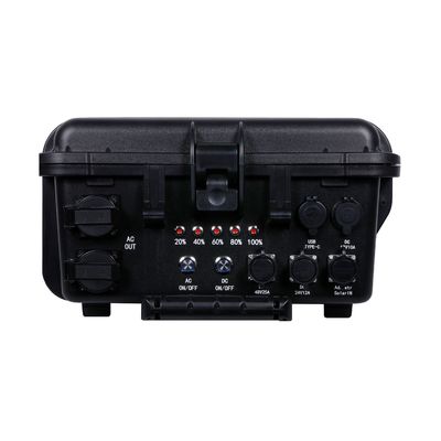 LiFePO4 Przenośna elektrownia 6000W Słoneczny generator o maksymalnej mocy do aktywności na zewnątrz