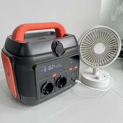 Przenośna 200W600W stacja zasilania energią słoneczną z wyjściem fal sinus