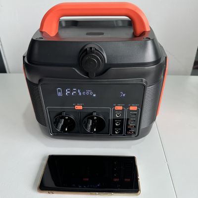 Przenośna 200W600W stacja zasilania energią słoneczną z wyjściem fal sinus