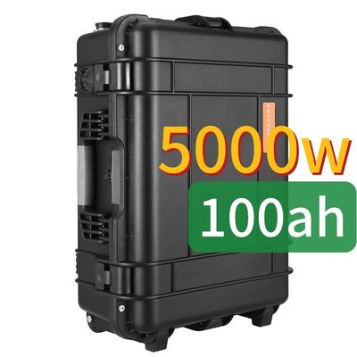Materiał powłoki stopu ABS 5000W100ah Bateria litowa dużej pojemności Elektrownia słoneczna