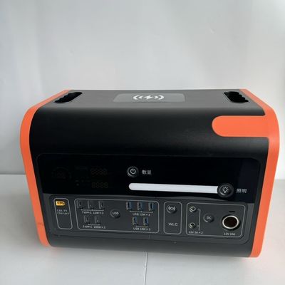 Wysokiej mocy 2200W przenośna stacja kempingowa w przypadku awarii słonecznej ze wszystkimi gniazdkami AC