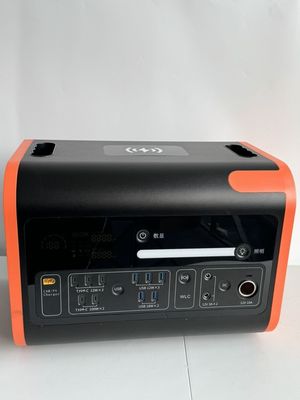 800W Ładowanie słoneczne na zewnątrz Piknik Elektrownia Mobilna Elektrownia 2200W z ekranem taśmowym