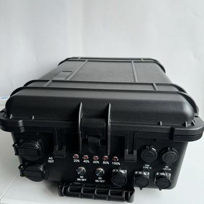 Kompatybilny zewnętrzny przenośny pręt ciągnący z kołociągiem 3000W Power Bank Generator słoneczny LiFePO4