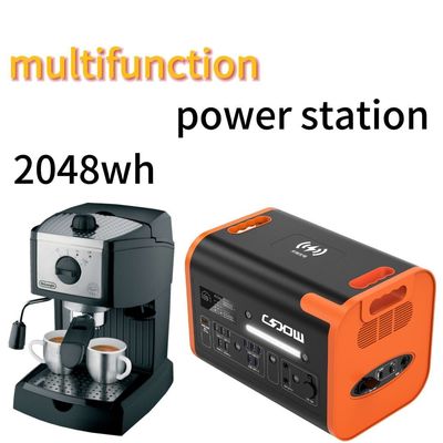 2200W/2048wh 40ah Outdoor Adventure Przenośna elektrownia z trwałym okresem eksploatacji
