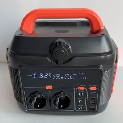 600W 576wh Przenośna elektrowna słoneczna awaryjna na rynku i na świeżym powietrzu