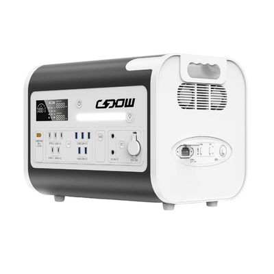800W wpuszczalnik energii słonecznej przenośna stacja prądu przenośna 200W czysty falownik fal sinusów 2200W awaryjne zewnętrzne