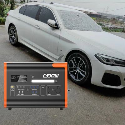 Ładowanie bezprzewodowe 15W CE Un38.3 MSDS Certyfikowana przenośna elektrownia 2200W na potrzeby awaryjne