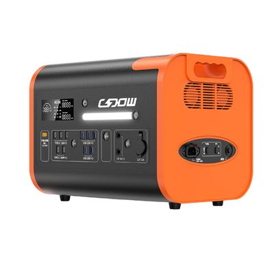 Ładowanie bezprzewodowe 15W awaryjna elektrownia 200W 600W 2200W mobilny generator