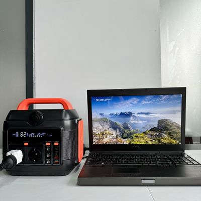 600W/288wh Przenośna elektrownia słoneczna do aktywności na zewnątrz z baterią litową