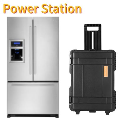 Moc wyjściowa 100-120V-3000W50Hz/60Hz Dostosunkowalna 3000wh 62.5ah Gorąca przenośna elektrownia