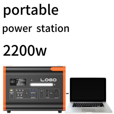 2200W110/220V Pomarańczowy z czarnym Cichy zewnętrzny domowy zasilanie awaryjne i trwały