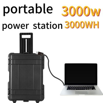 2000W/3000W zewnętrzna przenośna elektrownia awaryjna z funkcją wielokrotnej ochrony