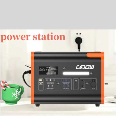 2200W/2048wh Przenośna elektrownia z ognioodporną obudową i czystym falownikiem fal sinus