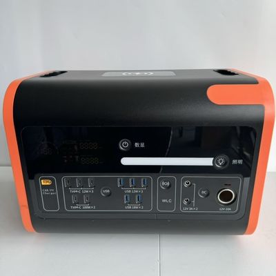 2200W 2048wh Przenośna elektrownia do ładowania paneli słonecznych na zewnątrz w nagłych wypadkach
