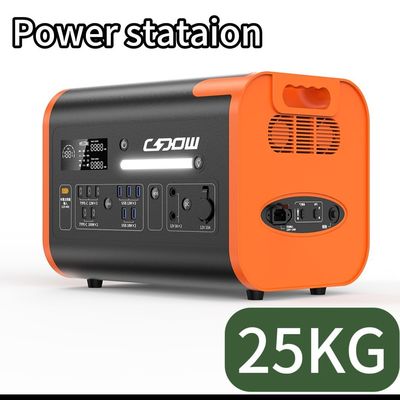 LiFePO4 500W 2200W Bezprzewodowe ładowanie Przenośny system energii słonecznej Przenośna elektrownia