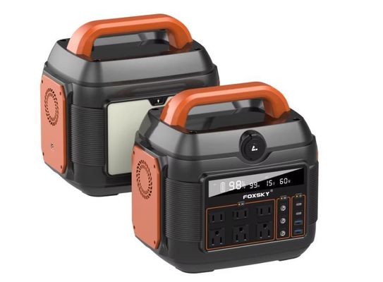 Gorący 600W/576wh AC DC C-Type Battery Backup Power Emergency Portable Power Station
