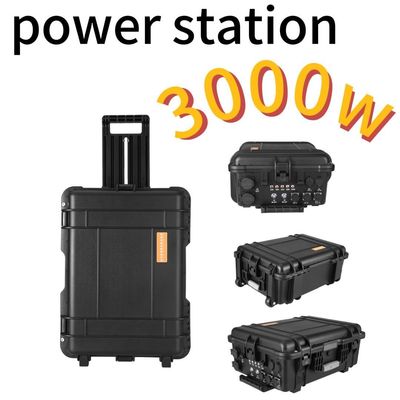 Podróż 3000W/220V/110V/UPS Pure Sine LiFePO4 Backup Battery Camping Portable Power Station
