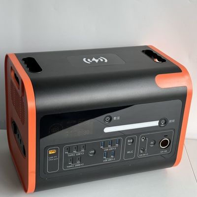 2200W stała moc może napędzać 4000W wysokiej pojemności pomarańczowa zewnętrzna elektrownia pojazdów