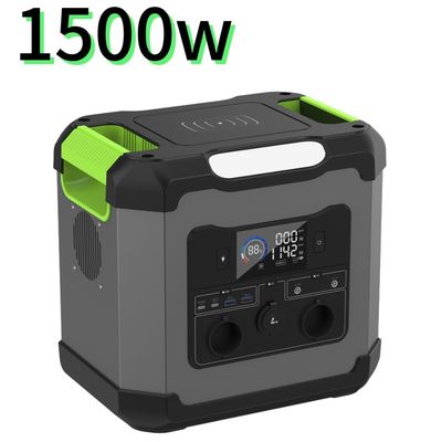 1200W/1500W/2000W Podręczne źródło zasilania 1500W prądu przemiennego Moc wyjściowa dla przenośnej elektrowni