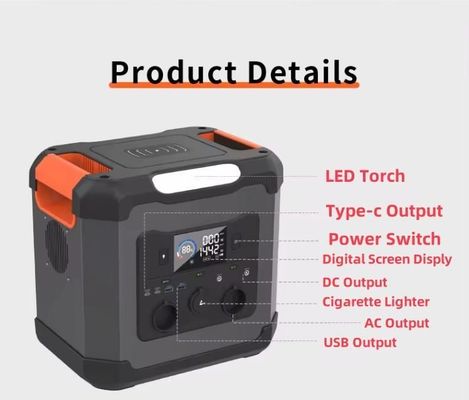 Wyjście prądu stałego 12V-13V/10A AC Wejście 850W Inteligentna stacja ładowania dla wygodnego domu