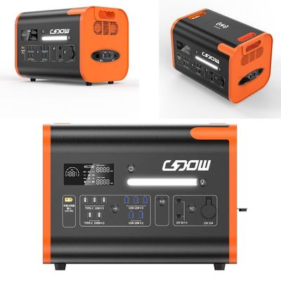LiFePO4 Energia 2200W/2400W Generator słoneczny Przenośna Elektrownia Żywotność 2000 razy