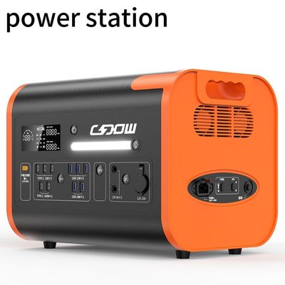 Przenośna elektrownia dla domów i kempingów na zewnątrz 2200W 1500W generator paneli słonecznych