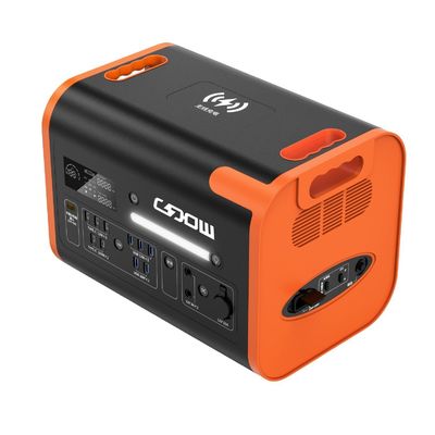 2200W stała moc wyjściowa przenośna elektrownia słoneczna 1500W 1000W do awarii domowej