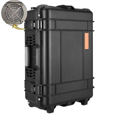 Czarne pudełko do ciągnięcia 4000W Generator słoneczny Przenośna elektrownia do zdjęć dronowych na zewnątrz