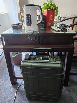 3000W/3024wh Generator słoneczny do kempingu na zewnątrz z panelem słonecznym do ładowania 12-80V Max600W