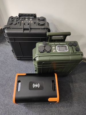 Przenośny system magazynowania energii 6000W Elektrownia słoneczna z wyjściem AC/DC