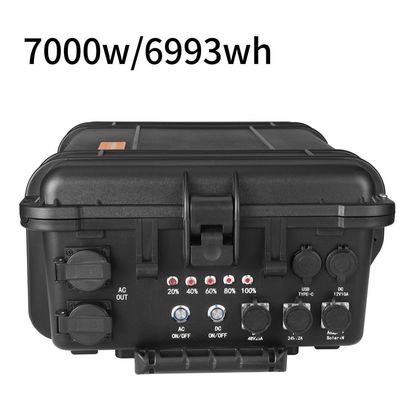 Materiał powłokowy ABS Stopnia Przenośna Elektrownia Słoneczna 3000W/5000W/7000W 4000W do użytku zewnętrznego