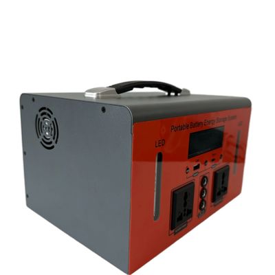 Przenośna elektrownia 300W/500W z portem USB i bazą zasilania AC do kampingu lub zasilania awaryjnego