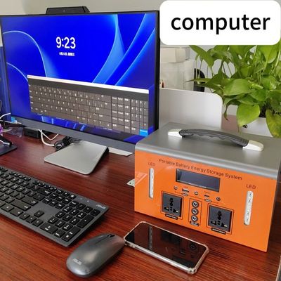Przenośna elektrownia 300W/500W z portem USB i bazą zasilania AC do kampingu lub zasilania awaryjnego