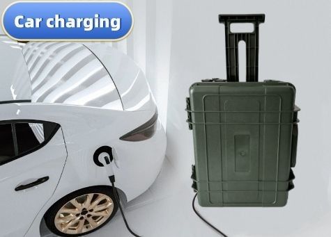 Przenośna elektrownia 6000W/7000W Duża pojemność kompaktowa do kempingu na zewnątrz Dom słoneczny