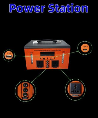 Bezpośredni sprzedaż 500W Outdoor Camping Przenośna Elektrownia Włącza napięcie prądu stałego Adaptora