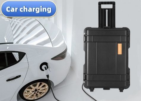 3000W mobilny ładowarka na kemping, przechowywanie energii, przenośna elektrownia słoneczna