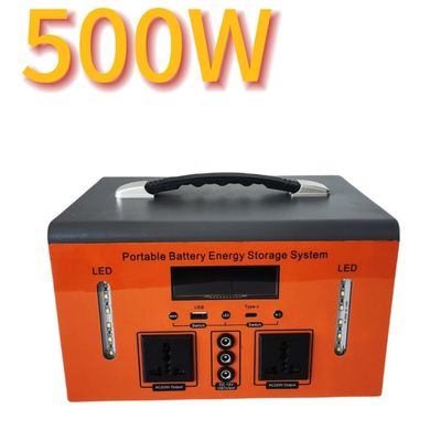 XT500 500W Przenośne zasilanie akumulatorem litowym do obozowania na zewnątrz i awaryjnego