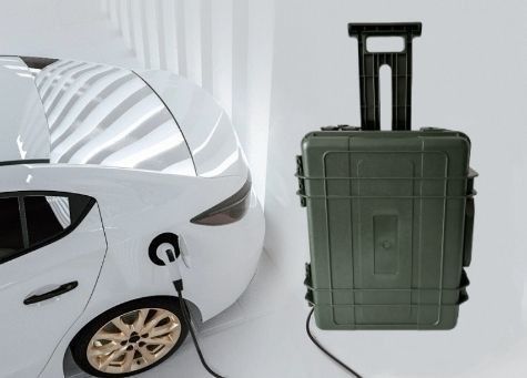 Wykorzystanie urządzenia do automatycznego gaśniczenia ognia z portem AC/DC/USB
