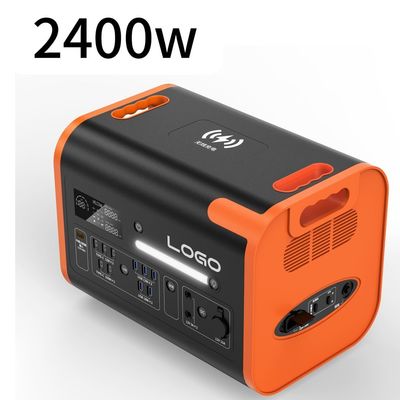 Szybkie ładowanie 2200W stała moc wyjściowa Elektrownia słoneczna do kempingu i domu