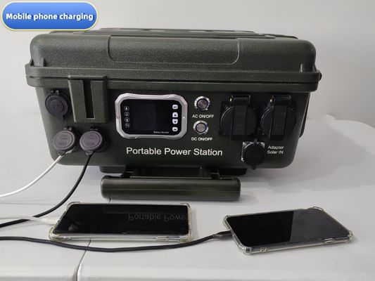 Pojemność rezerwowa 7000W przenośna elektrownia z podwójnym inteligentnym chłodzeniem przymusowym