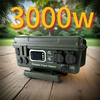 3000W przenośna elektrownia dla domu i obozowiska USB-C 45W Odcięcie napięcia 35V±0,05V