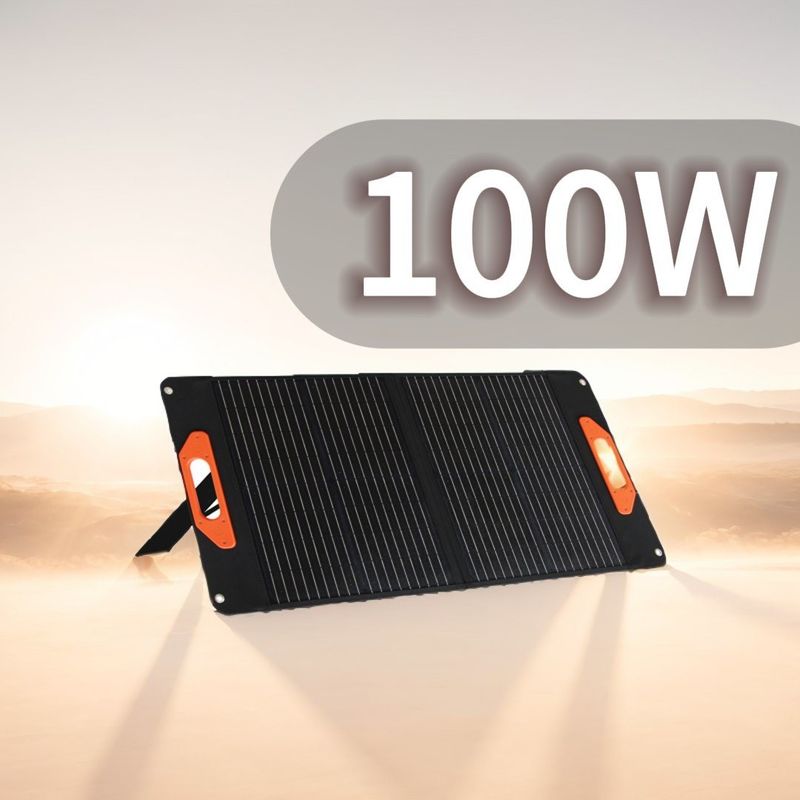 Wyjście prądu stałego 19V/5.3A 100W składany panel słoneczny do działań na zewnątrz