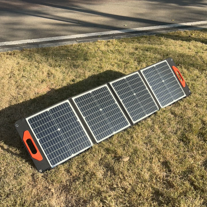 100W Panele słoneczne do energii mobilnej 56*63.2*4.5cm Rozmiar składany dla przemysłu lekkiego